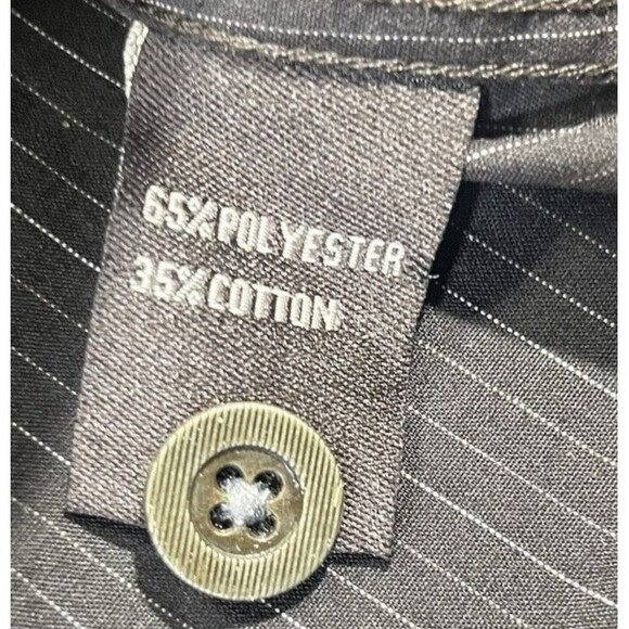 Level Ten Long Sleeve Shirt XXL Mens  Cowboy Stripped Button Up Justice Graphic - Picture 8 of 13